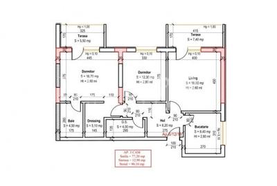 Apartament cu 3 camere decomandat în Theodor Pallady - 2