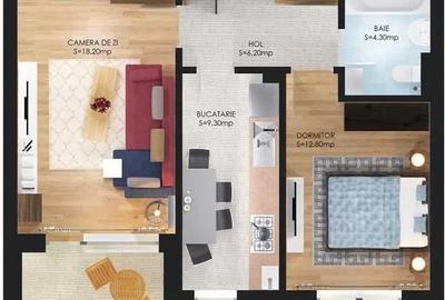 Apartament 2 camere Metalurgiei Cartierul Solar - 6
