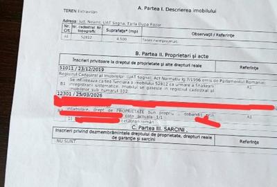 Teren agricol extravilan de 4500 mp, în Sagna - 2