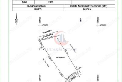 Teren de 2056 mp, în Gladna Română - 1