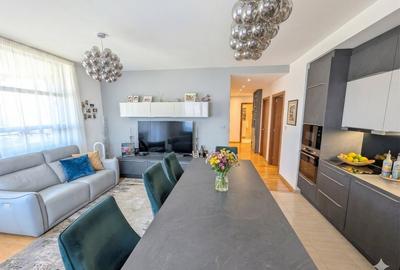 Apartament cu 4 camere, mobilat în Băneasa