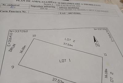 Teren de 1254 mp, în Batoți - 5