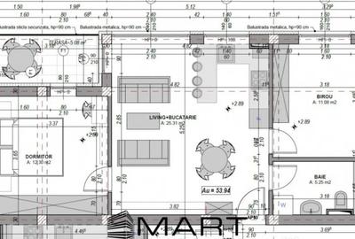 Apartament cu 3 camere semidecomandat în Central - 4