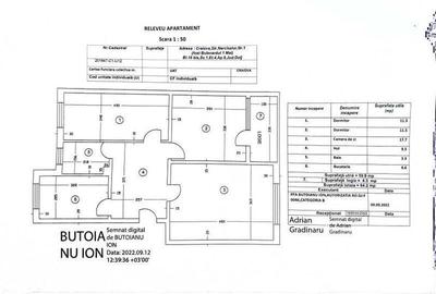 Apartament cu 3 camere în 1 Mai - 1