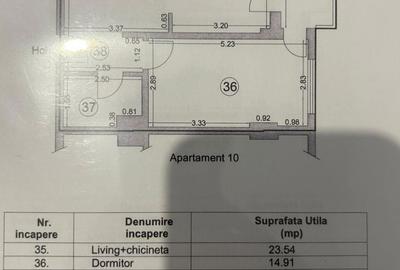 Apartament cu 2 camere în Nord - 3