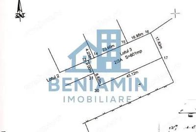 Teren intravilan Bariera Valcii 800mp deschidere 18mp - 1