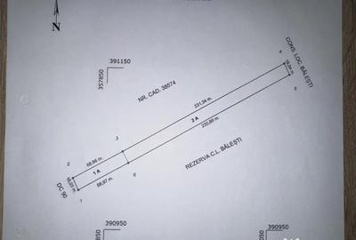 Teren de 4780 mp, în Bălești - 1