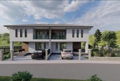Teren in CHINTENI teren intravilan, 713 mp, cu proiect de DUPLEX - 2