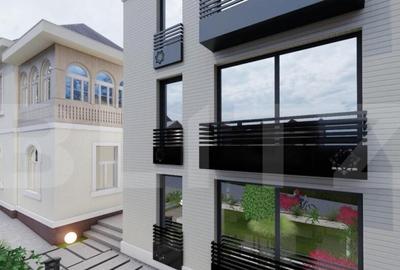 Apartament 3 camere , 101 mp , Scara interioara si Terasa , - 9