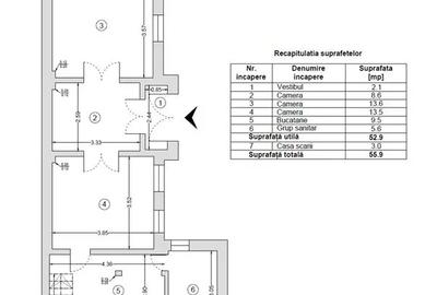 Casă cu 2 camere în Giurgiului - 2