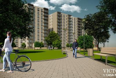 Apartament cu 3 camere decomandat în Tractorul - 2