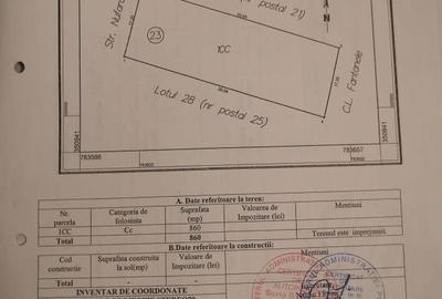 Teren de 860 mp, în Exterior Vest - 1