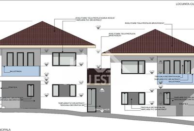 Duplex spatios cu priveliste superba spre cetate, Cisnadie - 9