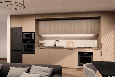 Apartament cu 2 camere 52mp finisat Lux Dambul Rotund - 3
