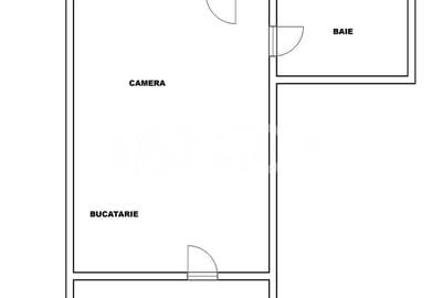 Garsonieră decomandată, mobilată în Industrial Vest - 3