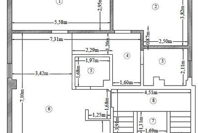 Apartament 3 camere la cheie, CT cu incalzire in pardoseala, 111 mp, zona Consul - 15