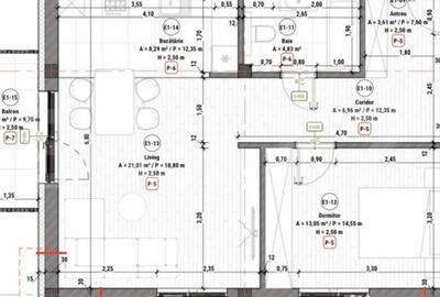 Apartament cu 2 camere decomandat în Moșnița Nouă - 1