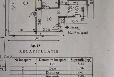 Apartament cu 2 camere decomandat în Exterior Vest - 6