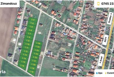 Teren de 709 mp, în Zimandu Nou - 1