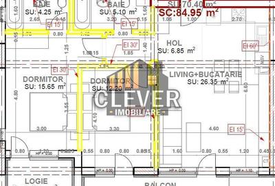 Apartament cu 3 camere în Titan - 11