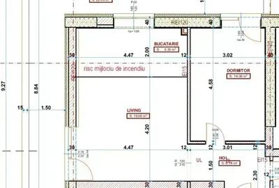 Apartament cu 2 camere decomandat în Panduri - 7