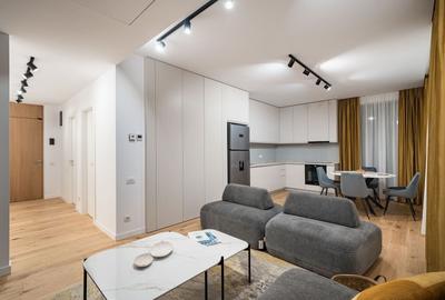 Apartament cu 2 camere semidecomandat, mobilat în Tunari