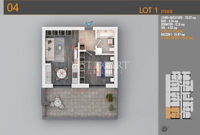 Apartament cu 2 camere semidecomandat în Theodor Pallady - 1