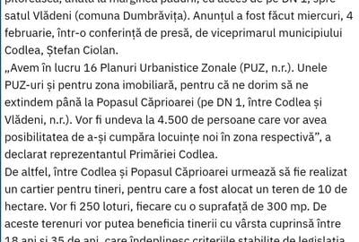 Teren de 895 mp, în Nord - 3