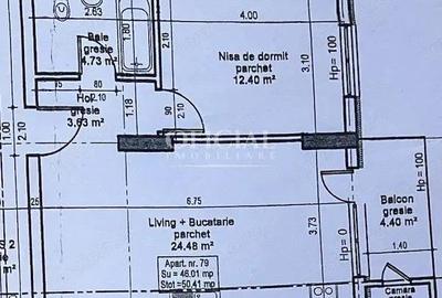 Apartament cu 2 camere semidecomandat în Florești - 2