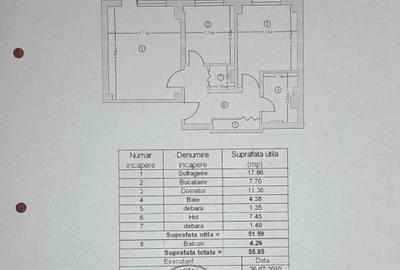 Apartament cu 2 camere decomandat în Central - 1
