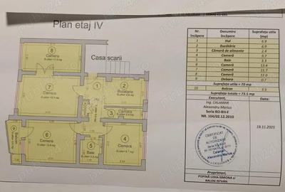 Apartament cu 4 camere semidecomandat în Dacia