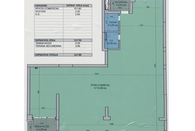 Spațiu comercial 167 mp - Apollo Residence - Metrou Berceni  - Auchan - 1