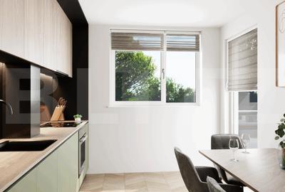 Apartament semifinisat, decomandat cu 2 camere, 44mp, in Apahida - 3