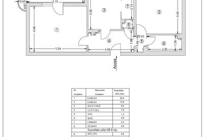 Apartament 2 camere Parcul Sebastian - 11
