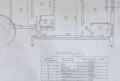 Apartament cu 3 camere semidecomandat în Independenței - 7