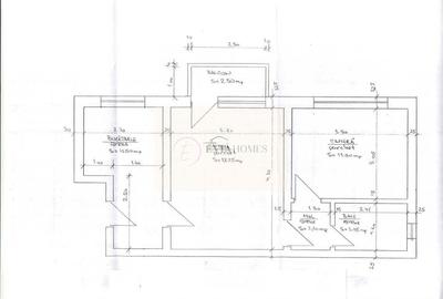 2 camere/parcare in curte/ P-ta Mihai Viteazu - 1