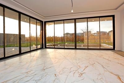 Vila moderna cu piscina Tunari Ilfov foto reale-lacul Pasarea - 4