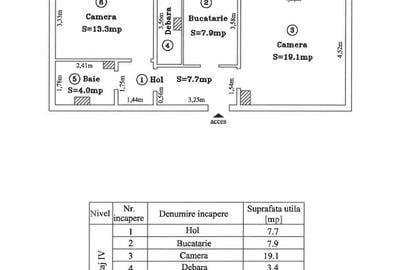 Apartament cu 2 camere decomandat, mobilat în Steaua - 11