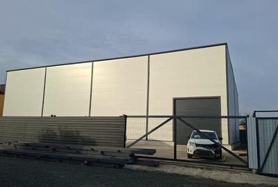 Hala nou construita de 500mp cu curte proprie betonata - 1