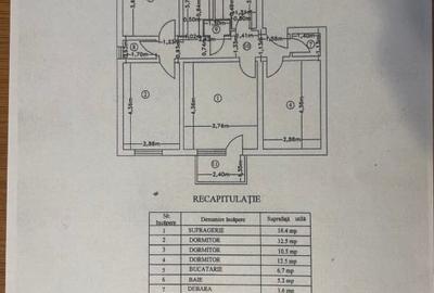 Apartament 4 Camere, Slatina - Zona Zahana - Aleea Lalelelor - 1
