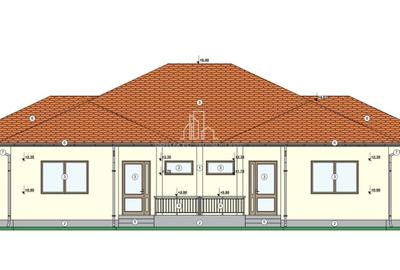 Duplex cu 4 camere cu Teren 200 Mp în Est - 11