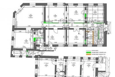 Casă cu 7 camere cu Teren 479 Mp în P-ța Rosetti - 1