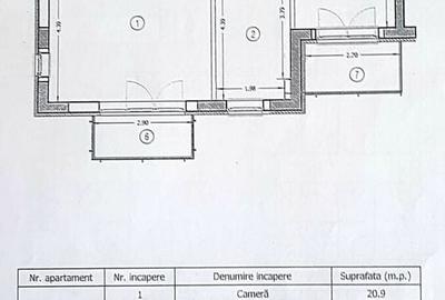Apartament modern cu 2 camere și vedere spectaculoasă spre munți Avantgarden 3 - 25