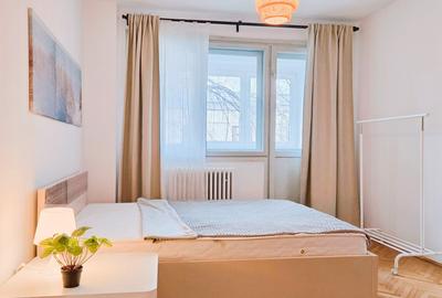 Apartament cu 2 camere semidecomandat, mobilat în Cișmigiu