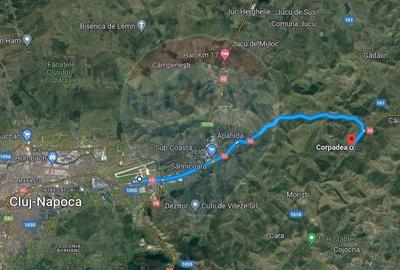 Teren Construcții intravilan de 1000 mp, în Corpadea - 4