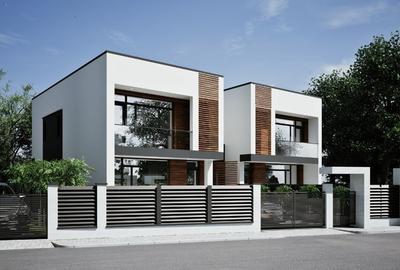 Casă Vila Design Modern & Ferestre PANORAMICE  Hlincea+magazie - 4