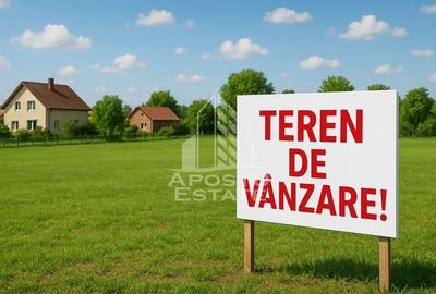 Teren Construcții intravilan de 400 mp, în Sânmihaiu Român