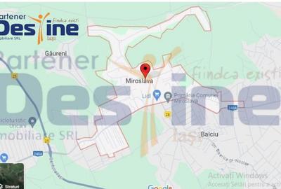 Teren de 5000 mp, în Miroslava - 2