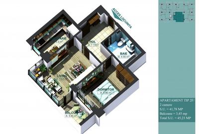 Promotie apartament 2 camere direct de la dezvoltator! - 2