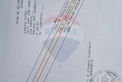 Teren-5000mp DN Ganeasa,sat Sindrilita,T9/Parcela 32/37 - 3